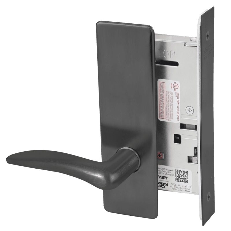 Picture of Corbin Russwin ML2050 DSM Half Dummy Trim Mortise Trim, DS Lever, M Escutcheon