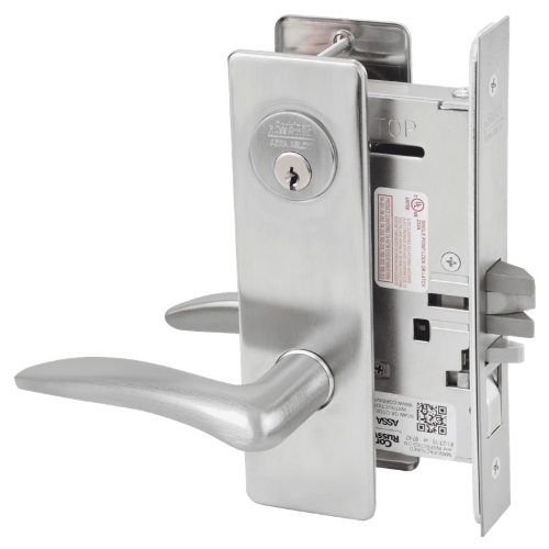 Picture of Corbin Russwin ML2051 DSM Entrance or Office Mortise Lock, DS Lever, M Escutcheon