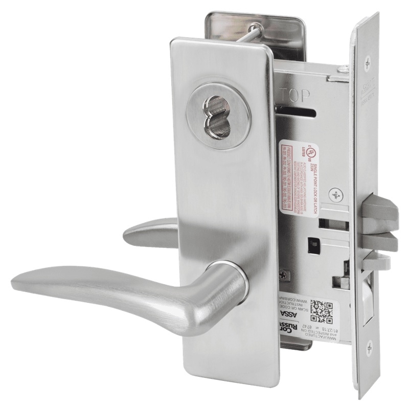 Picture of Corbin Russwin ML2051 DSM Entrance or Office Mortise Lock, DS Lever, M Escutcheon