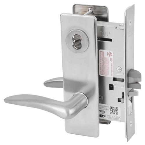Picture of Corbin Russwin ML2051 DSM Entrance or Office Mortise Lock, DS Lever, M Escutcheon