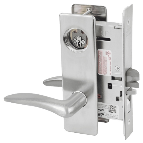 Picture of Corbin Russwin ML2051 DSM Entrance or Office Mortise Lock, DS Lever, M Escutcheon