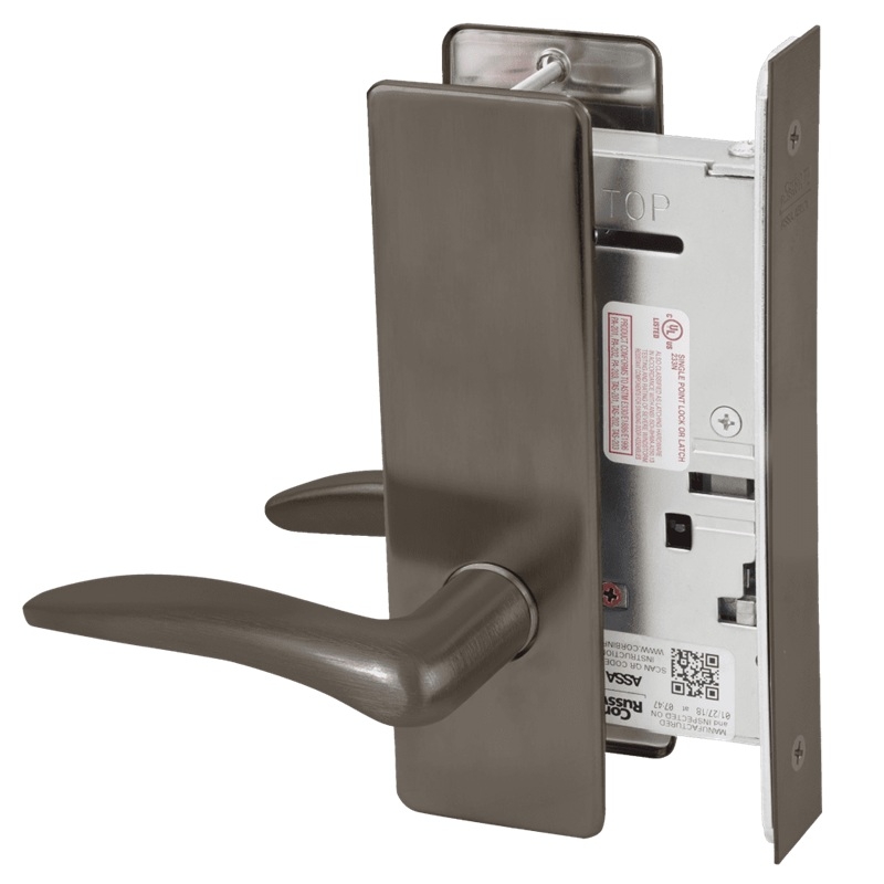 Picture of Corbin Russwin ML2070 DSM Full Dummy Trim Mortise Trim, DS Lever, M Escutcheon