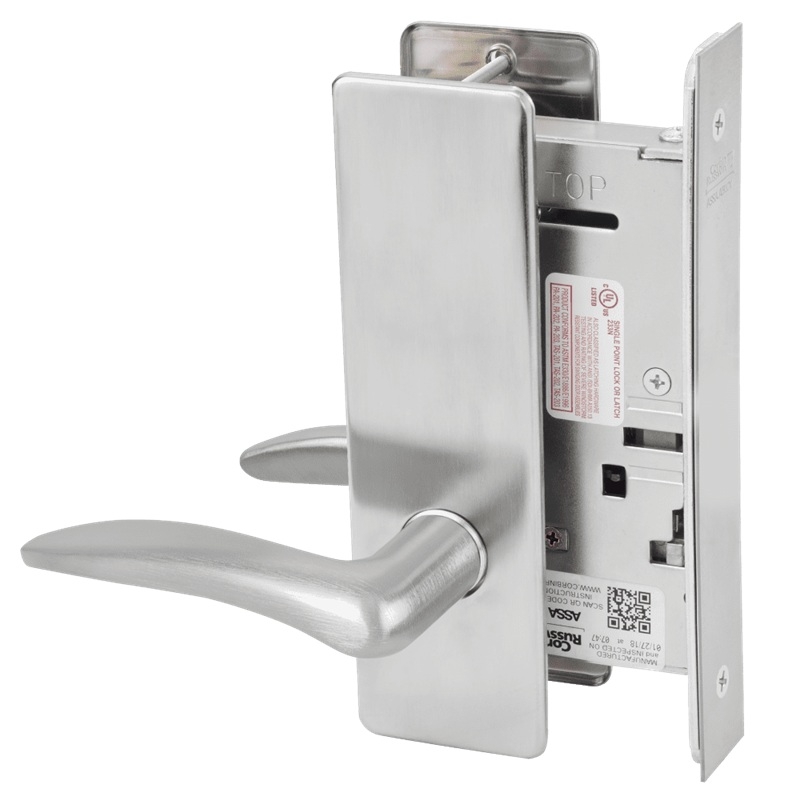 Picture of Corbin Russwin ML2070 DSM Full Dummy Trim Mortise Trim, DS Lever, M Escutcheon