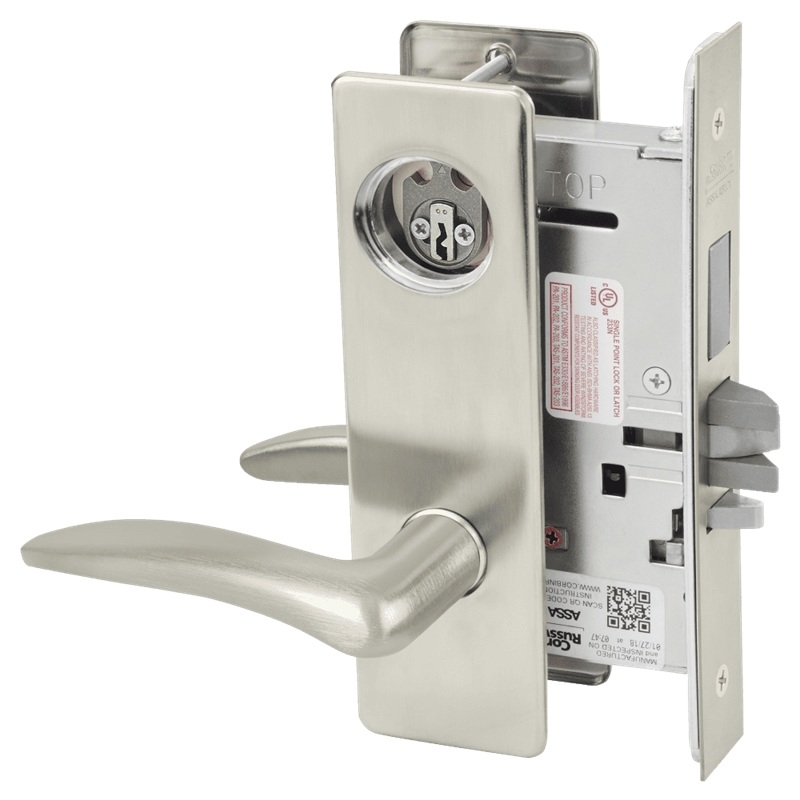 Picture of Corbin Russwin ML2072 DSM Classroom Intruder Mortise Lock, DS Lever, M Escutcheon
