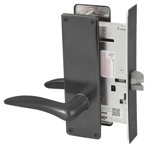 Picture of Corbin Russwin ML2010 DSN Passage or Closet Mortise Lock, DS Lever, N Escutcheon
