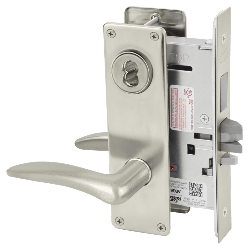 Picture of Corbin Russwin ML2029 DSN Hotel or Motel Mortise Lock, DS Lever, N Escutcheon