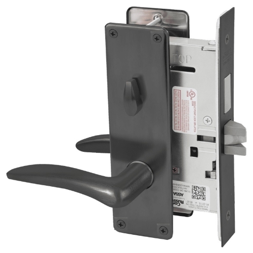 Picture of Corbin Russwin ML2030 DSN Privacy, Bedroom or Bathroom Mortise Lock, DS Lever, N Escutcheon