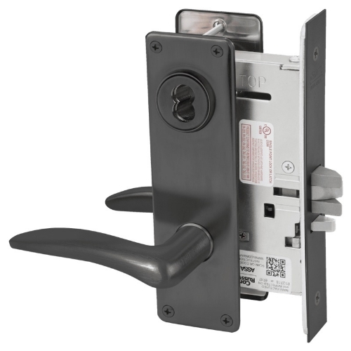 Picture of Corbin Russwin ML2042 DSN Entrance or Public Restroom Mortise Lock, DS Lever, N Escutcheon