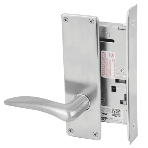 Picture of Corbin Russwin ML2050 DSN Half Dummy Trim Mortise Trim, DS Lever, N Escutcheon
