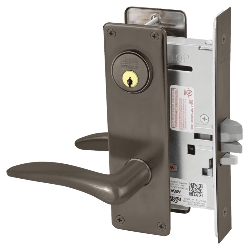 Picture of Corbin Russwin ML2055 DSN Classroom Mortise Lock, DS Lever, N Escutcheon
