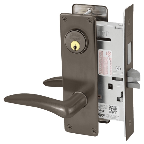 Picture of Corbin Russwin ML2065 DSN Dormitory or Entrance Mortise Lock, DS Lever, N Escutcheon