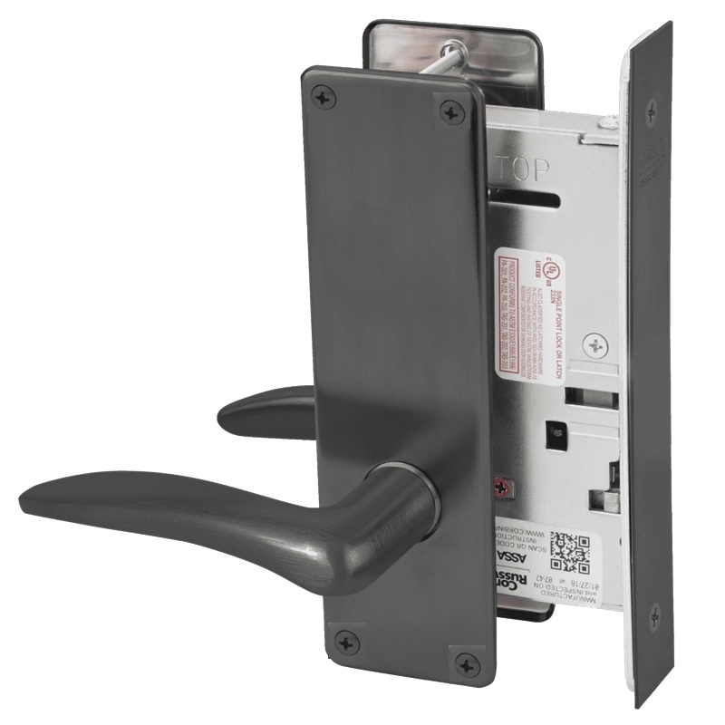 Picture of Corbin Russwin ML2070 DSN Full Dummy Trim Mortise Trim, DS Lever, N Escutcheon