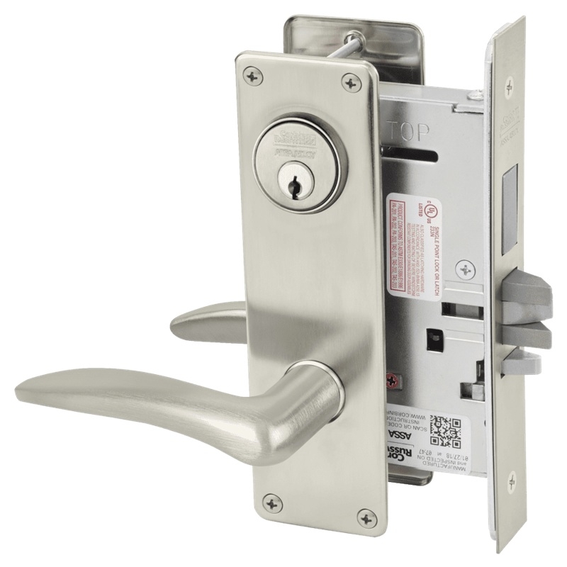 Picture of Corbin Russwin ML2072 DSN Classroom Intruder Mortise Lock, DS Lever, N Escutcheon