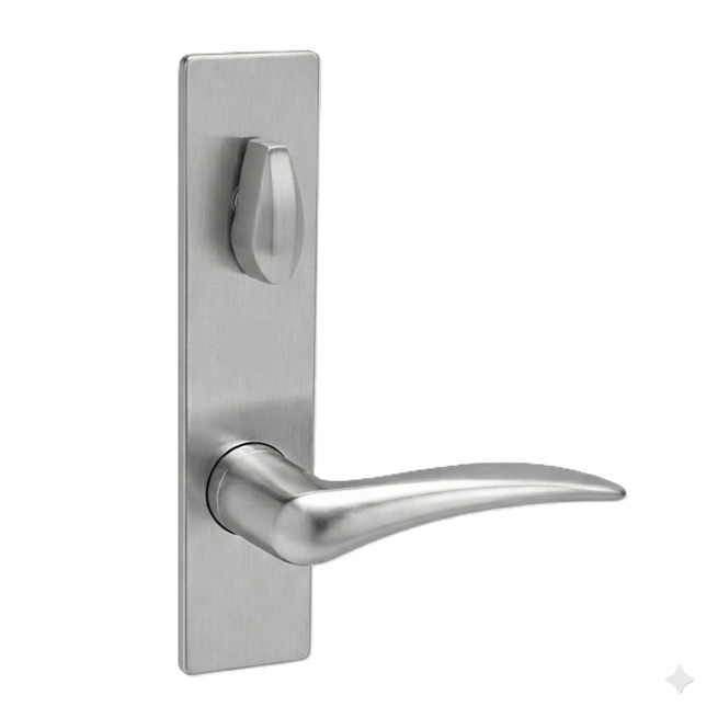 Picture of Corbin Russwin ML2020 DSP Privacy, Bedroom or Bathroom Mortise Lock, DS Lever, P Escutcheon