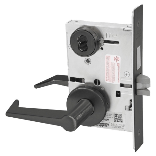 Picture of Corbin Russwin ML2024 ESA Entrance or Storeroom Mortise Lock, DS Lever, P Escutcheon