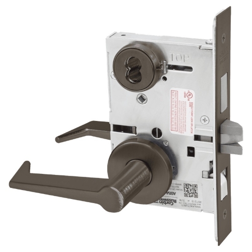 Picture of Corbin Russwin ML2048 ESA Entrance or Apartment Mortise Lock, ES Lever, A Rose