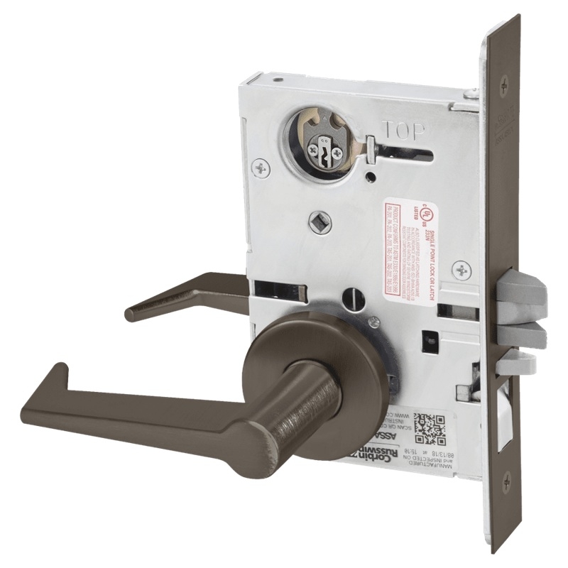 Picture of Corbin Russwin ML2051 ESA Entrance or Office Mortise Lock, ES Lever, A Rose