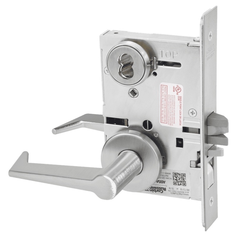 Picture of Corbin Russwin ML2051 ESA Entrance or Office Mortise Lock, ES Lever, A Rose