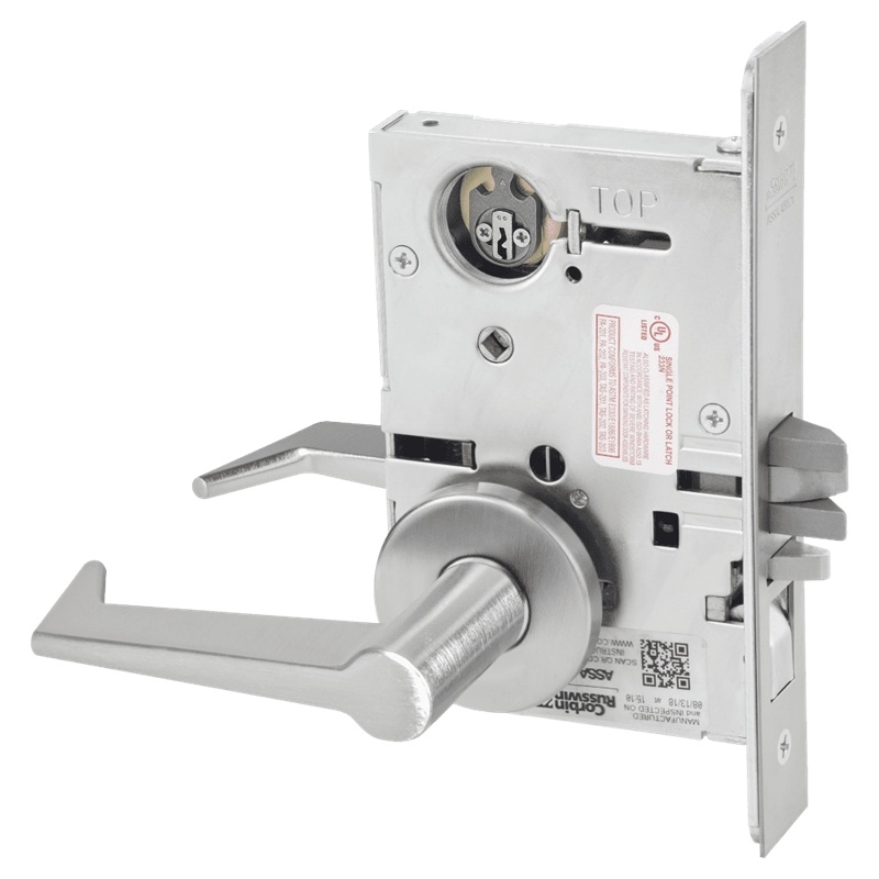 Picture of Corbin Russwin ML2051 ESA Entrance or Office Mortise Lock, ES Lever, A Rose