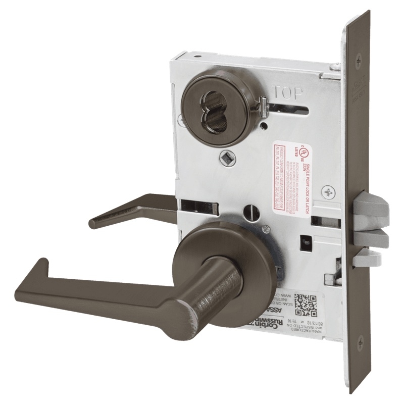 Picture of Corbin Russwin ML2055 ESA Classroom Mortise Lock, ES Lever, A Rose