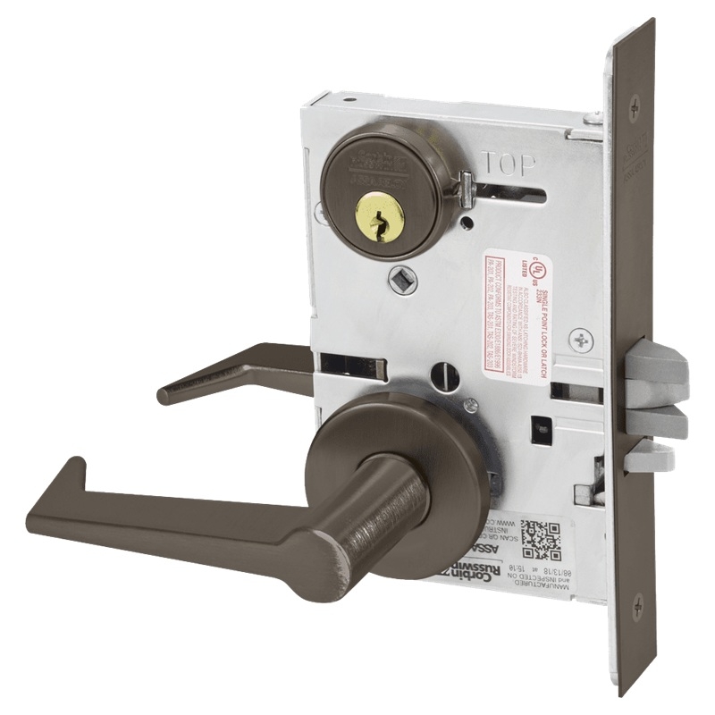 Picture of Corbin Russwin ML2057 ESA Storeroom or Closet Mortise Lock, ES Lever