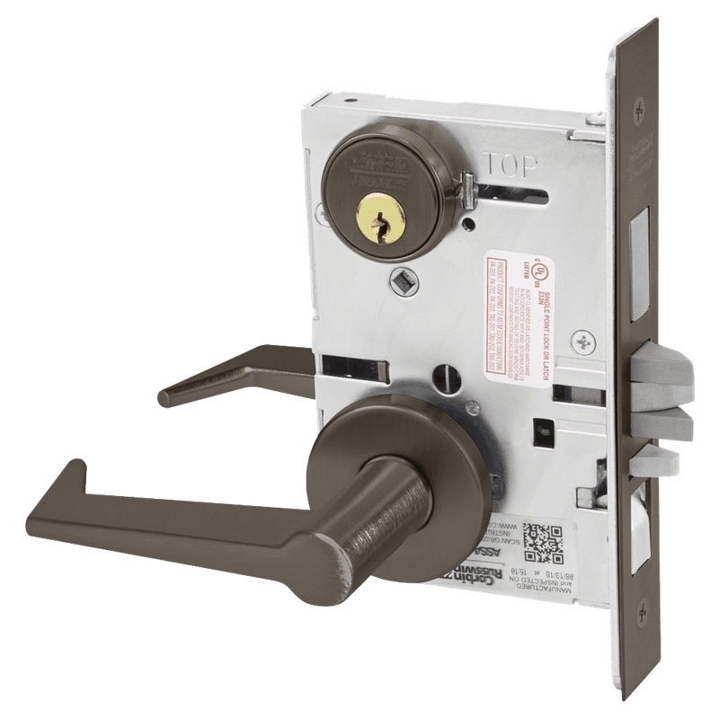 Picture of Corbin Russwin ML2067 ESA Apartment or Dormitory Mortise Lock, ES Lever, A Rose