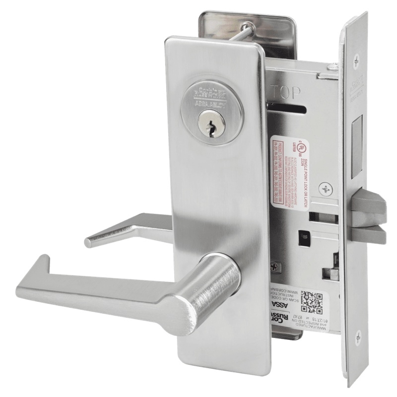 Picture of Corbin Russwin ML2022 ESM Store Door Mortise Lock, ES Lever, M Escutcheon