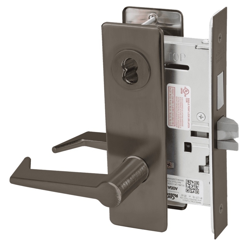 Picture of Corbin Russwin ML2022 ESM Store Door Mortise Lock, ES Lever, M Escutcheon