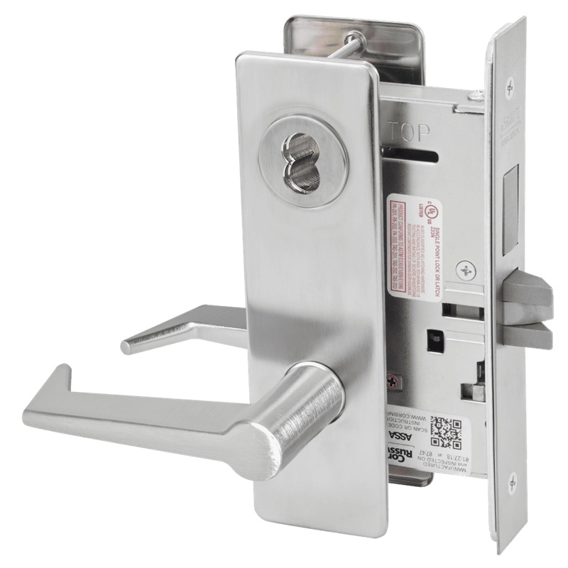 Picture of Corbin Russwin ML2022 ESM Store Door Mortise Lock, ES Lever, M Escutcheon