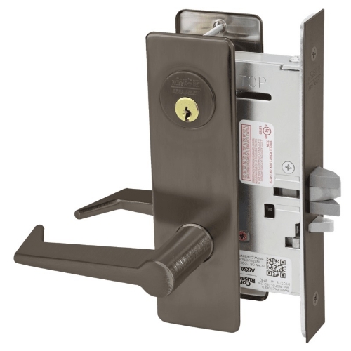 Picture of Corbin Russwin ML2032 ESM Institution or Utility Mortise Lock, ES Lever, M Escutcheon