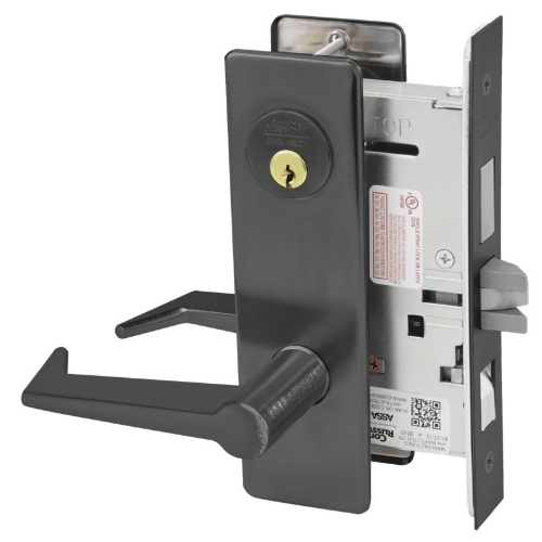 Picture of Corbin Russwin ML2048 ESM Entrance or Apartment Mortise Lock, ES Lever, M Escutcheon