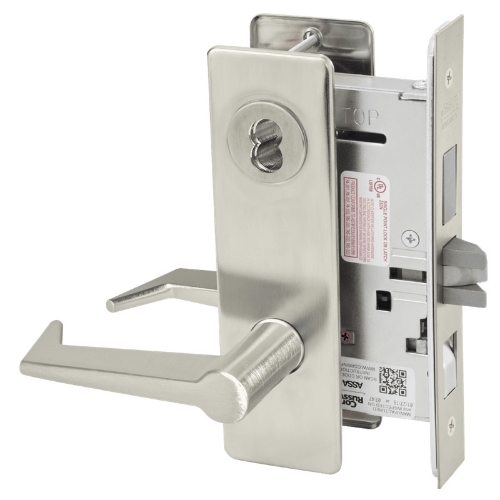 Picture of Corbin Russwin ML2048 ESM Entrance or Apartment Mortise Lock, ES Lever, M Escutcheon