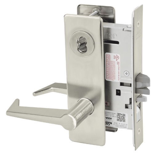 Picture of Corbin Russwin ML2051 ESM Entrance or Office Mortise Lock, ES Lever, M Escutcheon