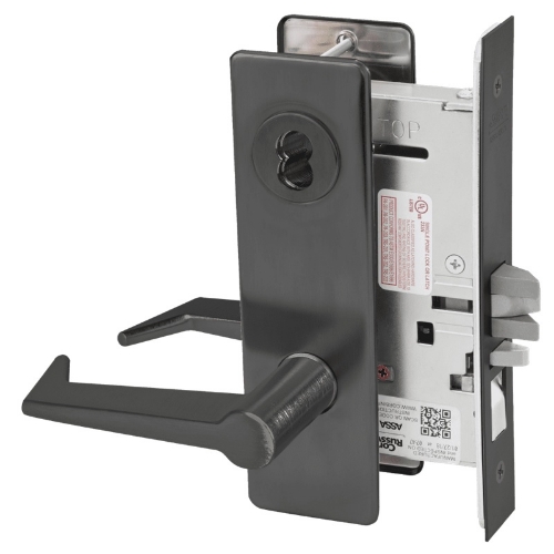 Picture of Corbin Russwin ML2051 ESM Entrance or Office Mortise Lock, ES Lever, M Escutcheon