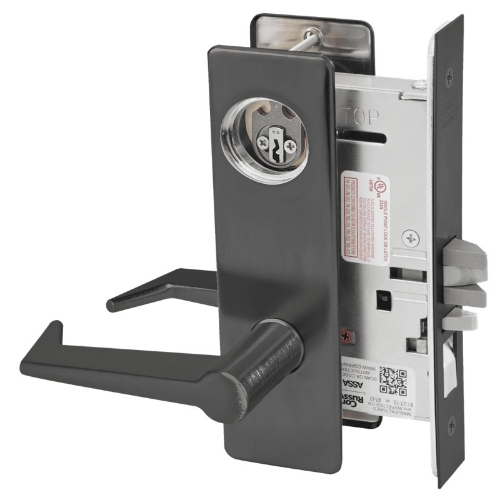 Picture of Corbin Russwin ML2051 ESM Entrance or Office Mortise Lock, ES Lever, M Escutcheon