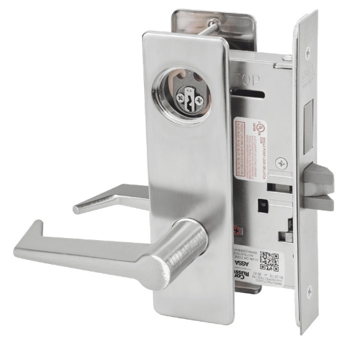 Picture of Corbin Russwin ML2065 ESM Dormitory or Entrance Mortise Lock, ES Lever, M Escutcheon