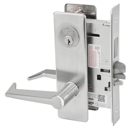 Picture of Corbin Russwin ML2072 ESM Classroom Intruder Mortise Lock, ES Lever, M Escutcheon
