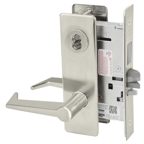 Picture of Corbin Russwin ML2072 ESM Classroom Intruder Mortise Lock, ES Lever, M Escutcheon