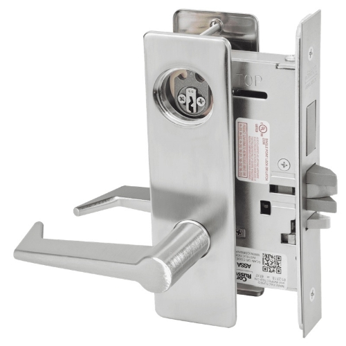 Picture of Corbin Russwin ML2072 ESM Classroom Intruder Mortise Lock, ES Lever, M Escutcheon