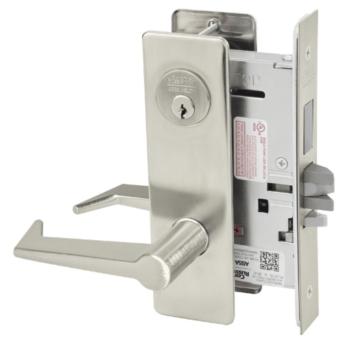 Picture of Corbin Russwin ML2075 ESM Security Entrance or Office Mortise Lock, ES Lever, M Escutcheon