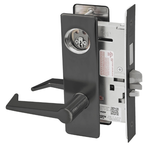Picture of Corbin Russwin ML2075 ESM Security Entrance or Office Mortise Lock, ES Lever, M Escutcheon