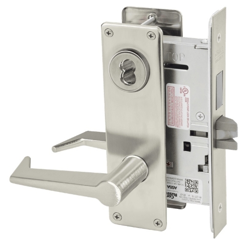 Picture of Corbin Russwin ML2022 ESN Store Door Mortise Lock, ES Lever, N Escutcheon