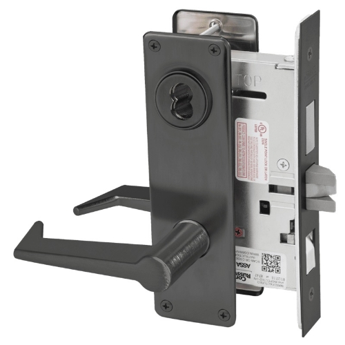 Picture of Corbin Russwin ML2048 ESN Entrance or Apartment Mortise Lock, ES Lever, N Escutcheon