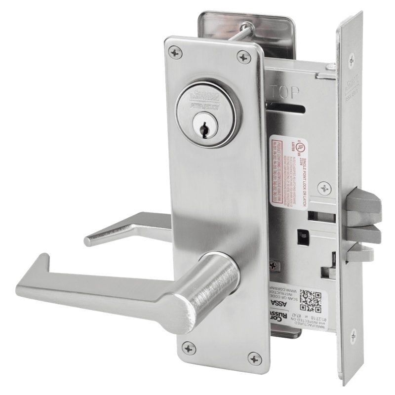 Picture of Corbin Russwin ML2057 ESN Storeroom or Closet Mortise Lock, ES Lever