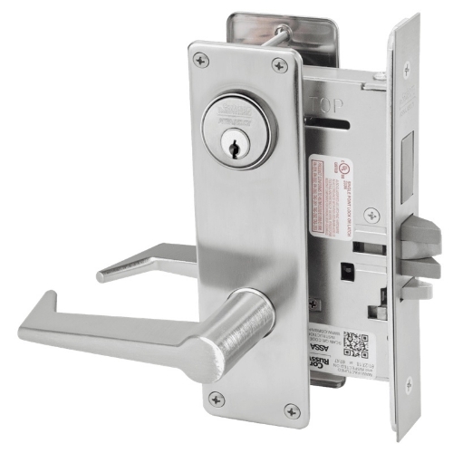 Picture of Corbin Russwin ML2072 ESN Classroom Intruder Mortise Lock, ES Lever, N Escutcheon