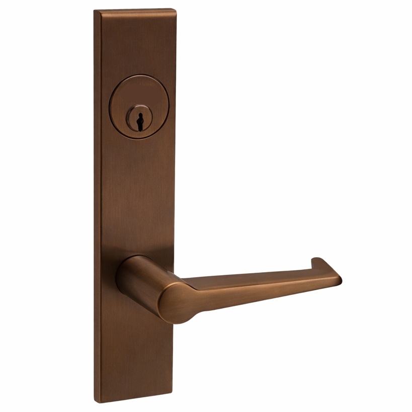 Picture of Corbin Russwin ML2065 ESR Dormitory or Entrance Mortise Lock, ES Lever, R Escutcheon