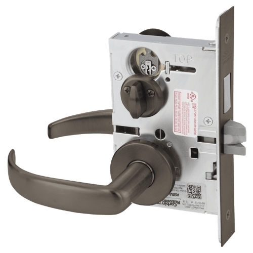 Picture of Corbin Russwin ML2020 PSA Privacy, Bedroom or Bathroom Mortise Lock, PS Lever, A Rose