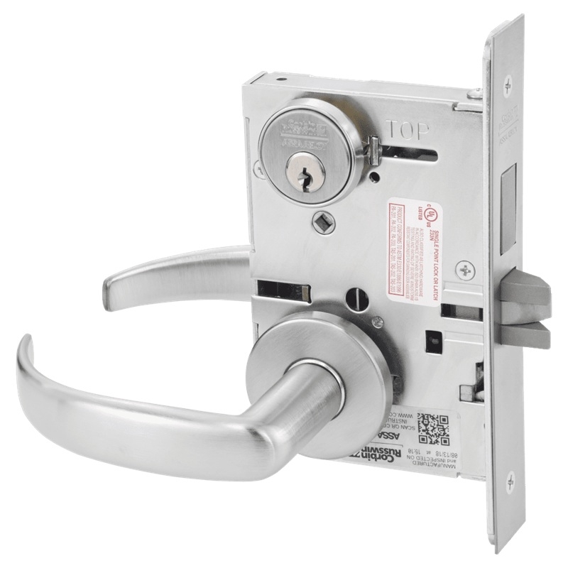Picture of Corbin Russwin ML2024 PSA Entrance or Storeroom Mortise Lock, PS Lever, A Rose