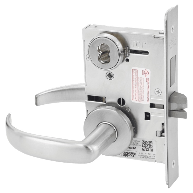 Picture of Corbin Russwin ML2024 PSA Entrance or Storeroom Mortise Lock, PS Lever, A Rose