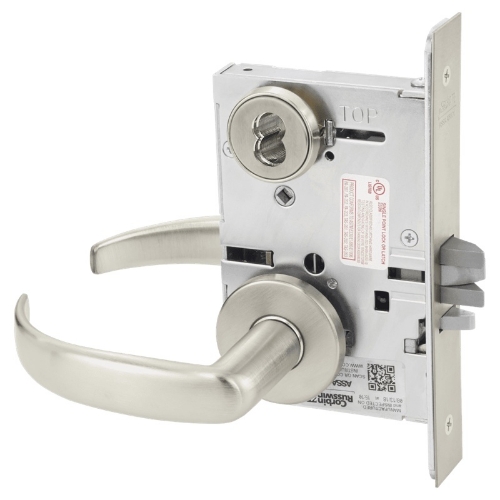 Picture of Corbin Russwin ML2042 PSA Entrance or Public Restroom Mortise Lock, PS Lever, A Rose